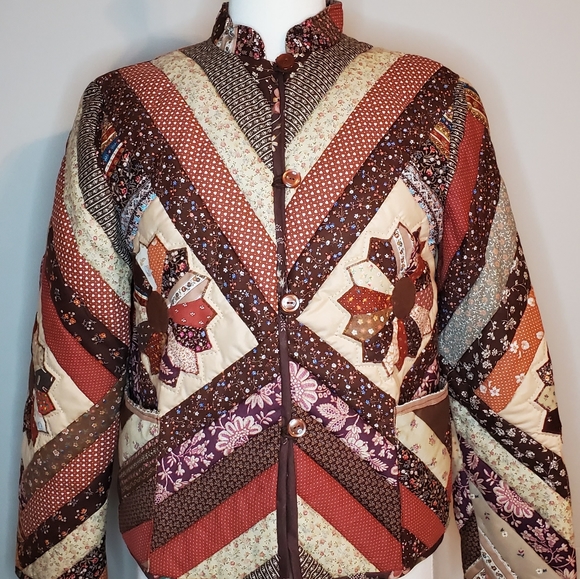Patchwork Quilt Jacket - Picture 2 of 5